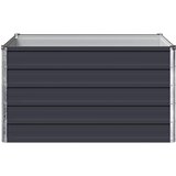  Povišeni vrtni krevet Antracit 100 x 80 x 55 cm | shoptok.hr