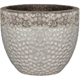 Saksija okrugla Vulcano fi56 cm siva