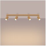 Nice Lamps Stropna svetilka v zlati barvi 6,5x81 cm Gleam – | Shoptok.si