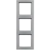 jev okvir 3gang aluminij/lak 10136094, (21224642)