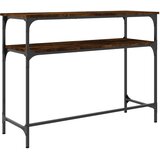  Konzolni stol boja hrasta 100 x 35,5 x 75 cm konstruirano drvo | Eponuda.ba
