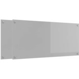  Kuhinjski zid 2 kom. Svijetlo siva 110 x 50 cm | shoptok.hr