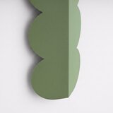 Thoro Kadulja zelena zidna lampa aluminijska BISCUIT &amp;ndash; Slike