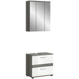 MID.YOU Kopalnica Blake, Bela, Srebrna, 2-Delna | Shoptok.si