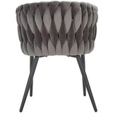 Livetastic STOL, kovina, tekstil siva | Shoptok.si