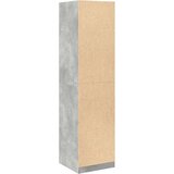 vidaXL Ormar siva boja betona 50 x 50 x 200 cm od iverice | shoptok.hr