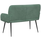  Dvosjed s metalnim nogama 2-sjedalo Morska zelena Baršun | shoptok.hr