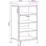  Ormar za cipele 51 x 36,5 x 93 cm Konstruirano drvo | shoptok.hr