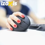 Izoxis bežični ergonomski vertikalni miš 2,4 GHz | shoptok.hr