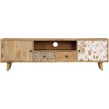 TV omarica 140x30x40 cm trden mangov les, (20622997) | Shoptok.si