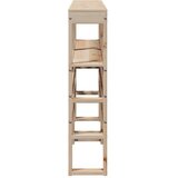  Uzglavlje s policama 140 cm od masive borovine | Eponuda.com
