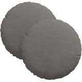  Jastučići za sjedenje 2 pcs Svijetlo siva Ø30 x 13 cm | Eponuda.com