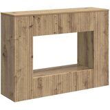  Konzolna stolica Prugasti Zanatski Hrast 101 x 29 x 74 cm | shoptok.hr
