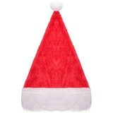  Božićna kapa Djeda Mraza od pliša – 28 × 47 cm | shoptok.hr
