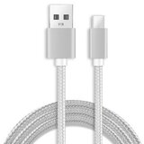 X Wave usb kabl, usb 2.0 ,tip a -muški -micro usb,tip a -muški ,dužina 1,2m,2A,Aluminium,srebrni upleteni 111078 | ePonuda.com