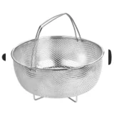 Kuhinjski pripomoček Bra A185209 parni koš 22 cm iz nerjavečega jekla, (5000551576)
