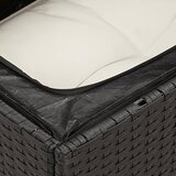  12-dijelni set vrtnih sofa od poliratana s jastucima crni | shoptok.hr
