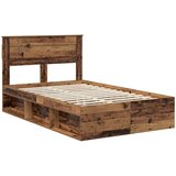  Krevetna konstrukcija s uzglavljem Staro drvo 120 x 190 cm | Eponuda.com