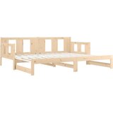  Dnevni krevet na izvlačenje masivna borovina 2x(80x200) cm | shoptok.hr