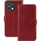 AVIZAR Denarnica za Oppo A6 Pro Prešit učinek s funkcijo stojala, Bordo, (5000275554) | Shoptok.si