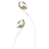 Jbl T205 cgd earbud slušalice, univerzalne kontrole, mikrofon, 3.5mm, zlatna Cene