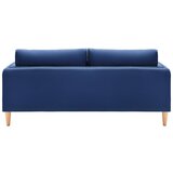 Bessagi Home trosed livia, temno modra, žamet | Shoptok.si