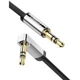 3.5 mm na 3.5 mm audio kabel kutni 50 cm crni