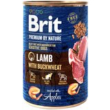 Brit Premium by Nature 6 x 400 g - Jagnjetina z ajdo Cene