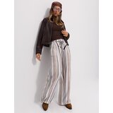 Sinsay Prugaste wide leg hlače s viskozom | shoptok.hr