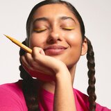 3INA The Color Pen Eyeliner črtalo za oči v obliki flomastra odtenek 137 - Yellow 1 ml | Shoptok.si