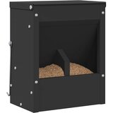 Hranilica za zečeve Crna 20 x 12,5 x 25 cm Hladno valjani čelik | Eponuda.ba
