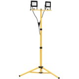 vidaXL LED reflektor sa stativom 2 x 30 W topli bijeli Cijene