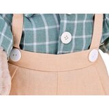  Medvjedić - bež Franek 58 cm u zelenoj VINTAGE majici ZA5923 B | shoptok.hr