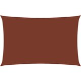 vidaXL Senčno jadro oksford blago pravokotno 3x5 m terakota Cene