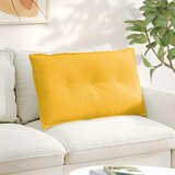  Jastuk za leđa Svijetlo žuta 80 x 50 cm Kordura tekstil | shoptok.hr