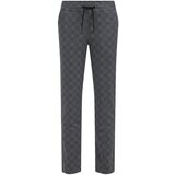 WE Fashion Hlače temno siva / bela | Shoptok.si