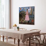  Slika - Frida Kahlo – Self-Portrait on the Borderline Between Mexico and the United States 80x80 Na talijanskom platnu | shoptok.hr