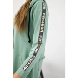 Kesi Dark mint zip-up sweatshirt | Shoptok.si