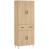  Visoka komoda hrasta sonome 69,5x34x180cm od konstruiranog drva | shoptok.hr