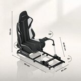 SPEED 5.5 trkaći kokpit za simulaciju vožnje | shoptok.hr
