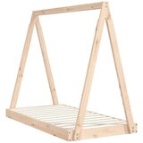  Otroški posteljni okvir 70x140 cm trdna borovina, (20787733) | Shoptok.si