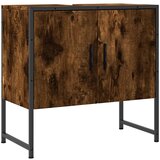 Furnova Omarica za umivalnik dimljeni hrast 60x33x60 cm inženirski les, (21919725) | Shoptok.si