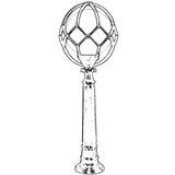 Opviq Vanjska lampa BSU-68155-BSY-OP, 110 cm, Podna, IP65, ABS, E27, 60W, Crna | Eponuda.ba