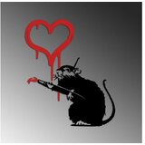 WALLXPERT zidna dekoracija Banksy Metal 08 | ePonuda.com