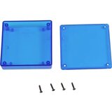Hammond Electronics 1551XTBU univerzalno kućište 80 x 80 x 20 ABS plava (prozirna) boja 1 St. | Eponuda.ba