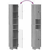  Set kupaonskih ormara od 4 dijela EDE Siva Sonoma | shoptok.hr