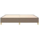  Za krevet s oprugama smeđesivi 200x200 cm od tkanine | shoptok.hr