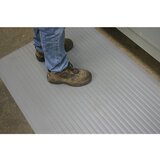 COBA Podloga za preprečevanje utrujenosti Orthomat® Ribbed, širina 1220 mm, na tek. m, siva | Shoptok.si