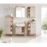 Pelipal Krem/u prirodnoj boji nizak kupaonski ormarić u dekoru hrasta 50,5x89,5 cm Quickset 966 – | shoptok.hr