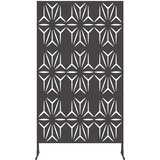  Zaslon za privatnost 100 x 50 x 180 cm Čelik Crna | shoptok.hr